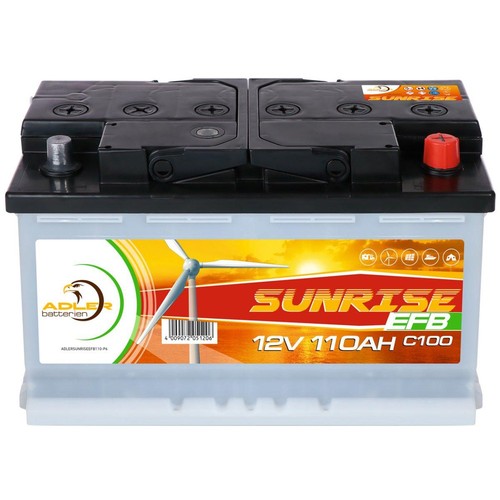 Adler sunrise efb 12v 110ah - 12v,