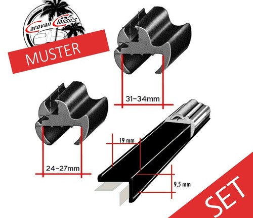 Muster set für wohnwagen - set,