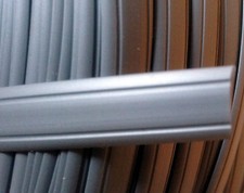 Kederband 12 mm silber